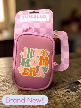 🥤In My Mom Era Tumbler 3 Piece Accessory Set